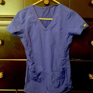 Blue Med Couture XS scrub top